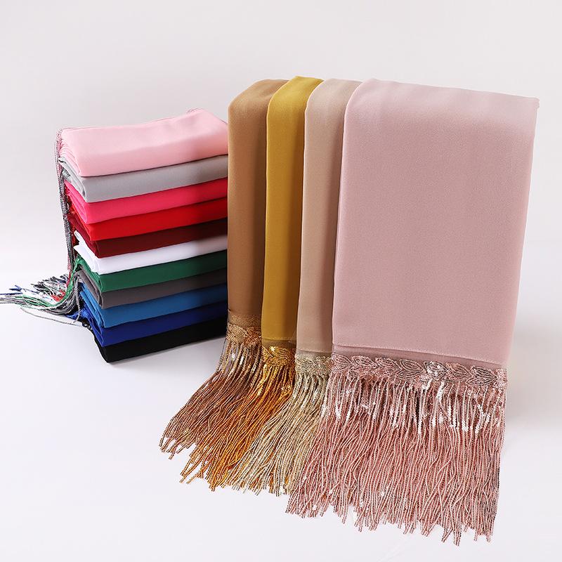 LUMAYA LM1139 Pearl Chiffon Scarf