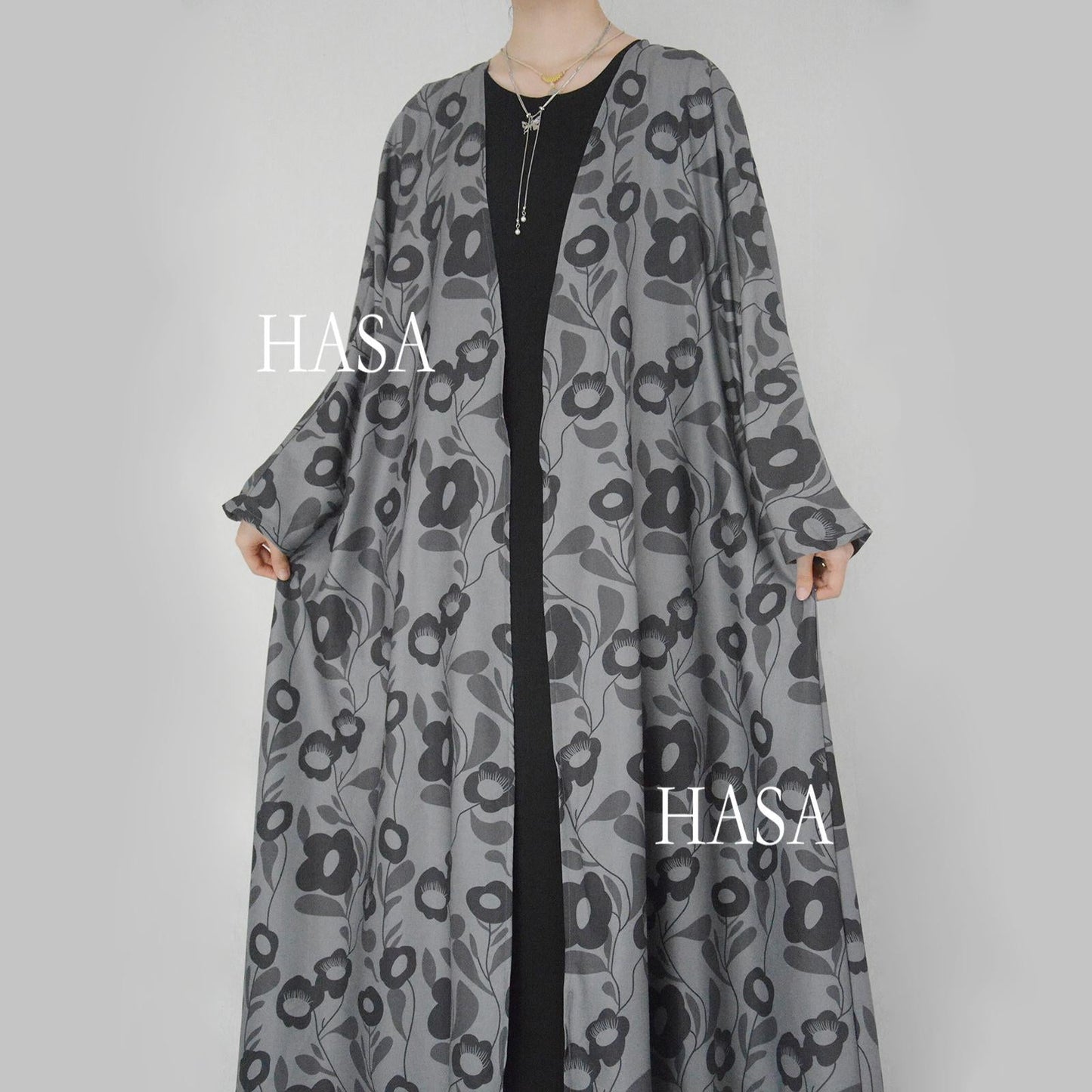 LUMAYA6320  Lightweight Summer Cardigan with Stylish Prints