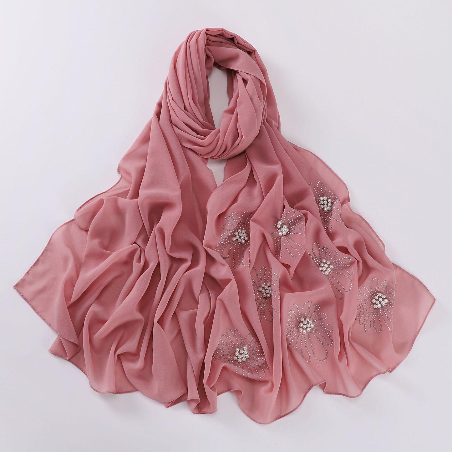LUMAYA LM1121 New Chiffon Long Scarf Hijab