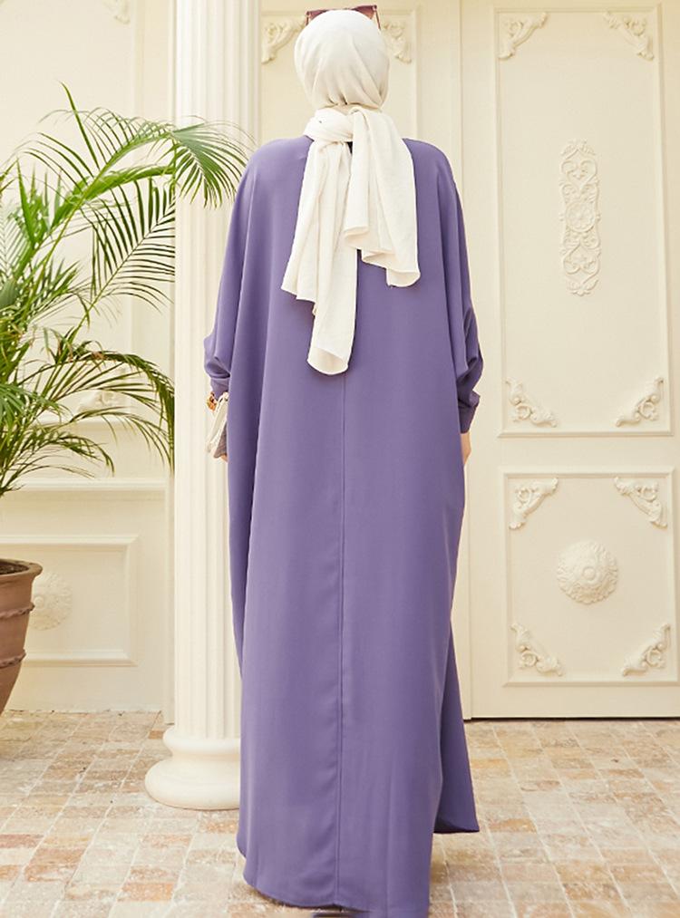 LUMAYA LUMAYA0519 Bat Sleeves Long Robe