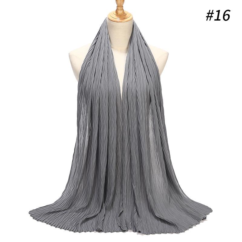 LUMAYA LM1137 Pearl Chiffon Baotou Scarf