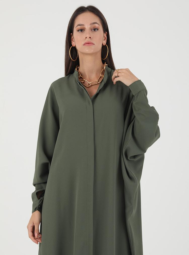 LUMAYA LUMAYA0519 Bat Sleeves Long Robe