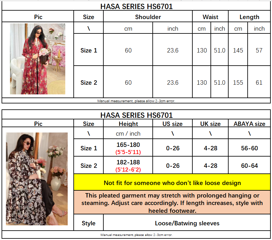 LUMAYA6701 Spring Blooms Burgundy Printed Pleated Abaya Cardigan