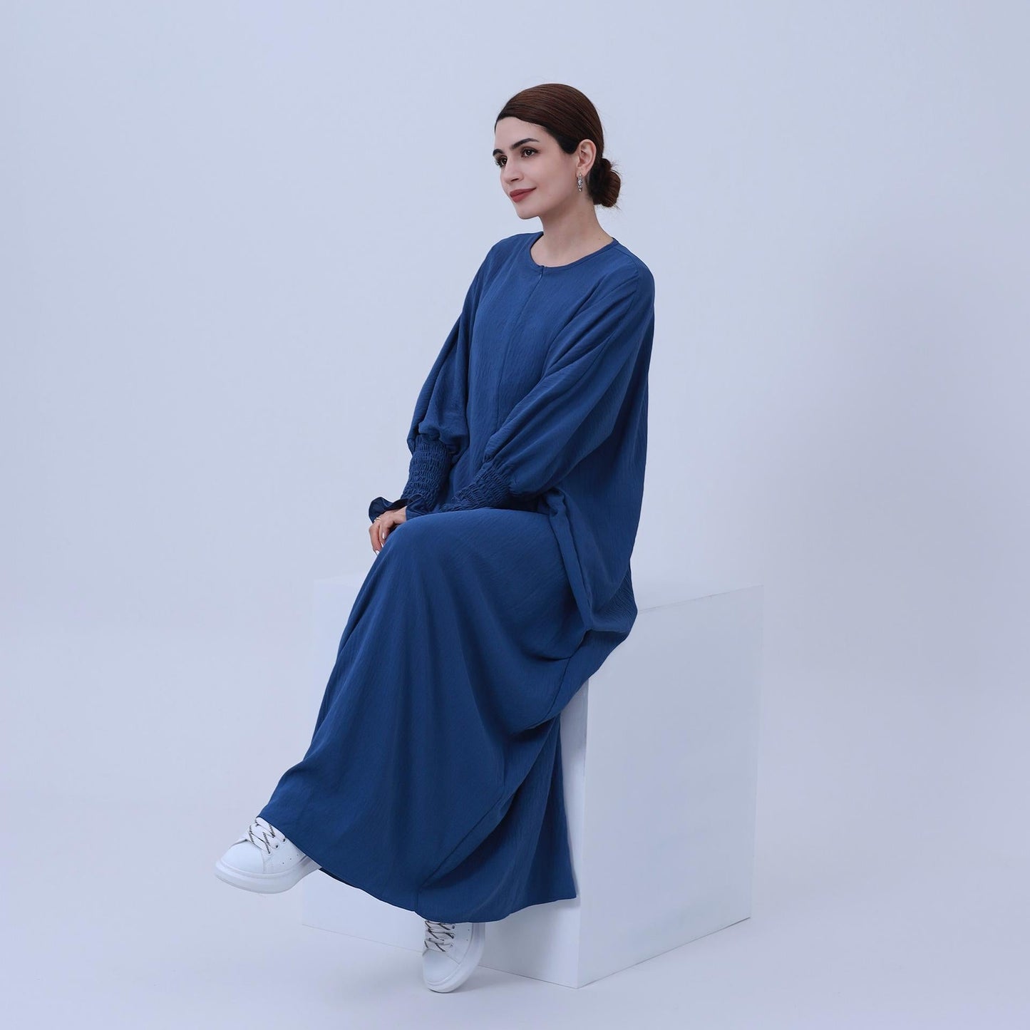 LUMAYA LUMAYA1003 Solid Bat Dress