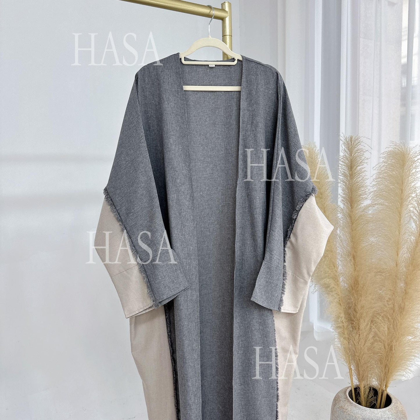 LUMAYA5606 Stylish Patchwork Robe - Cardigan and Dress (belt Pockets Only on Dress) party  wear red dress graduation  dress thick  thigh 2  part bow  outfits