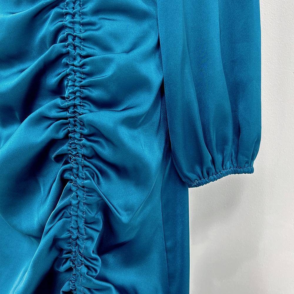 LUMAYA LUMAYA1045 Solid Color Large Robe Dress