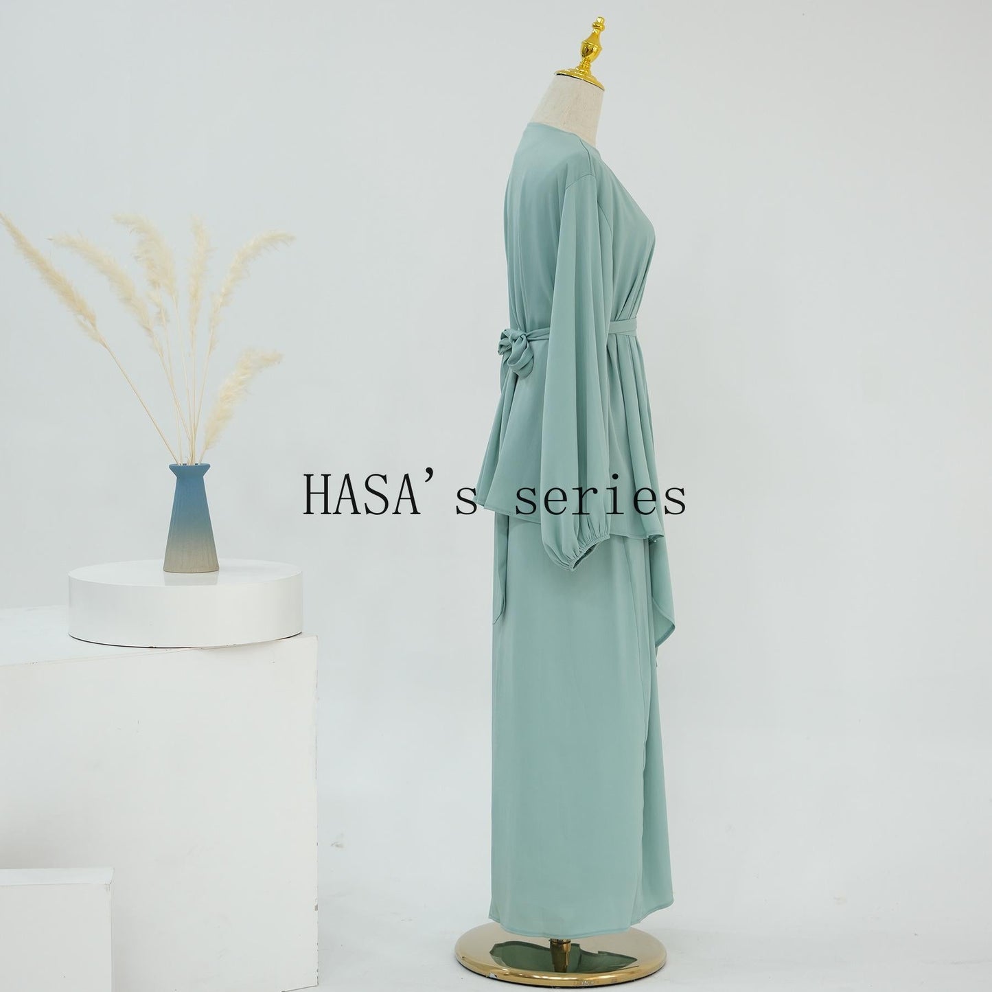 LUMAYA4845 Simple, Solid-color, Loose-fitting Two-piece Set, A Comfortable and Coordinated Outfit.
