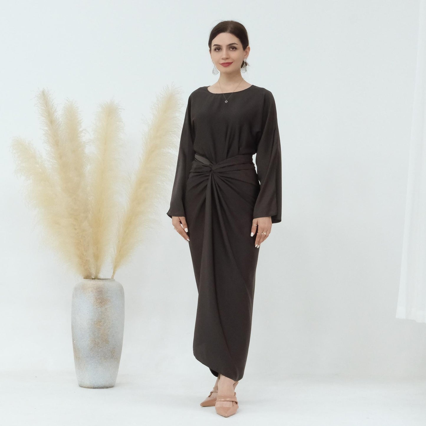 LUMAYA LUMAYA1010 2PCS Set Fashion Top and Skirt