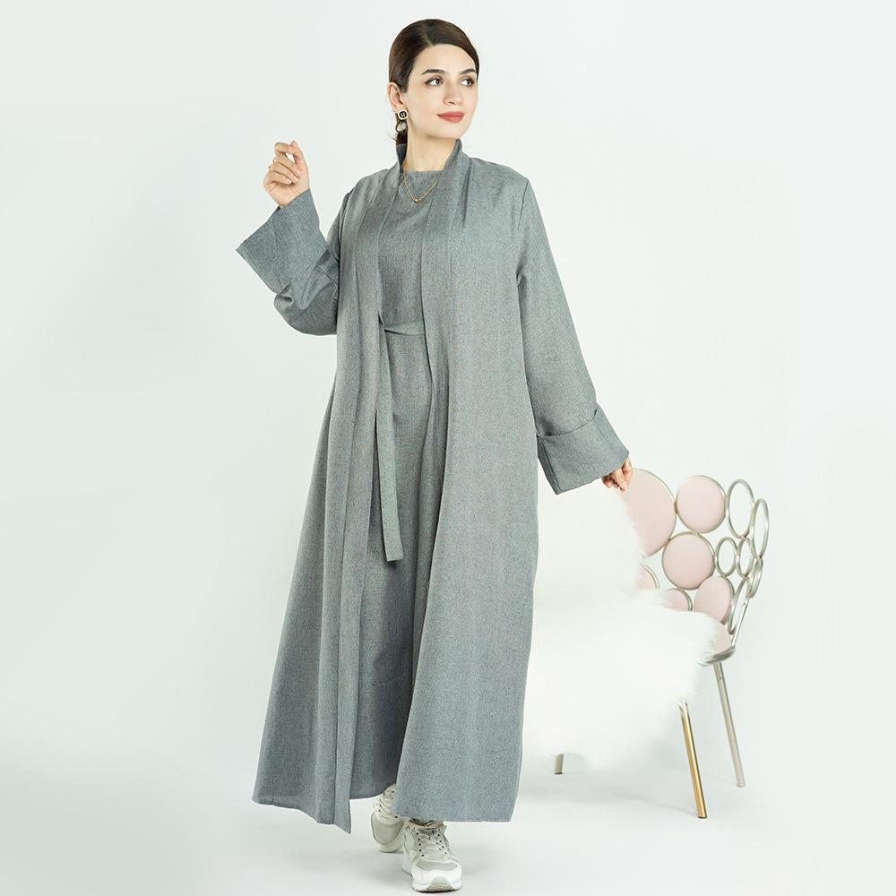 LUMAYA LUMAYA0710 2pcs Set Cardigan+Inner Dress