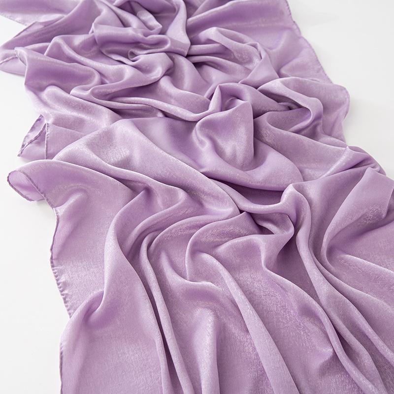 LUMAYA LUMAYA1069 Solid Color Scarf Baotou Scarf