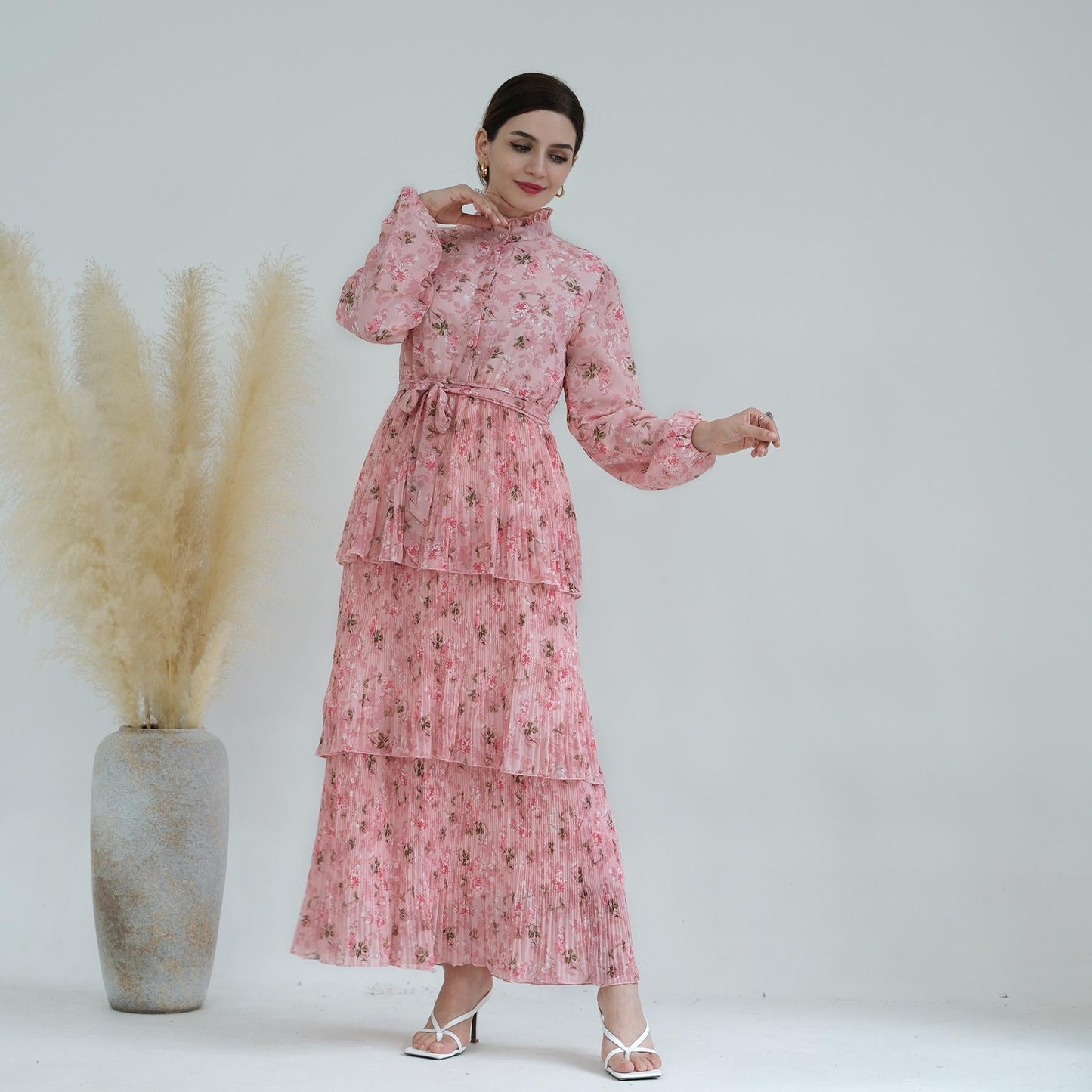 LUMAYA LUMAYA1007 Pure Beauty Printed Dress