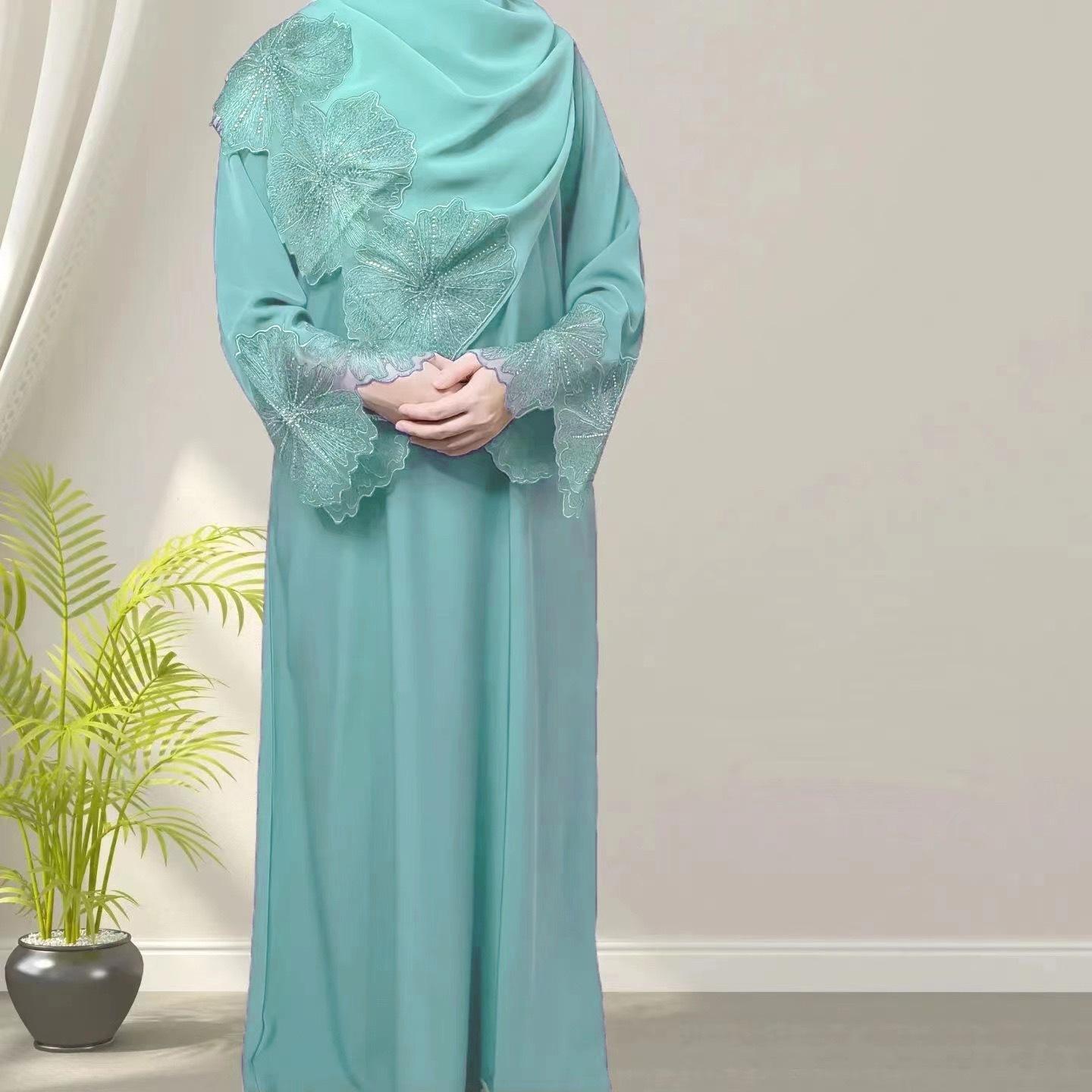 LUMAYA LUMAYA1029 2pcs Set Abaya+Hijab