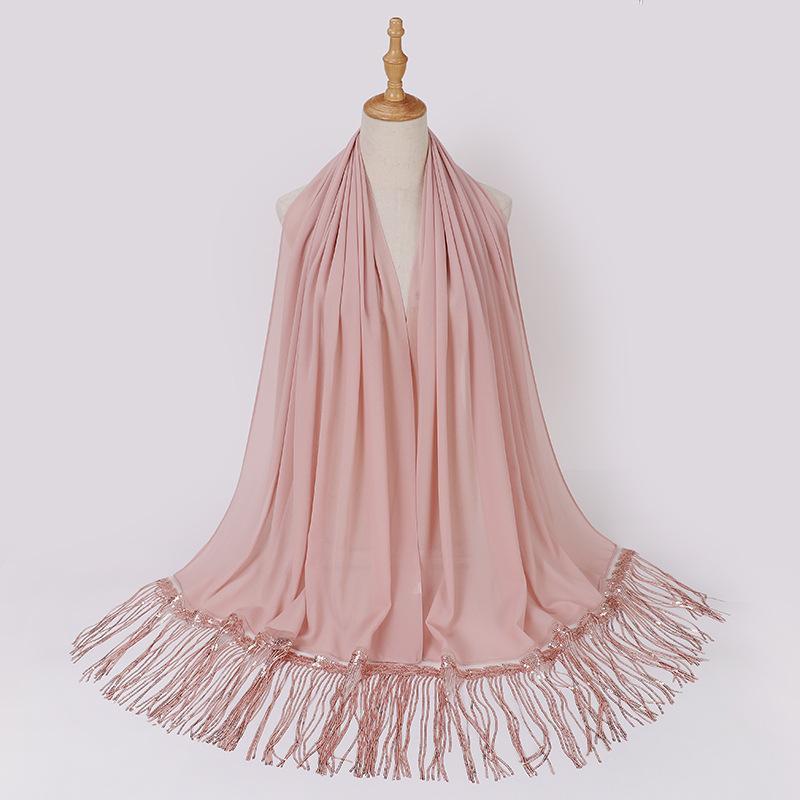 LUMAYA LM1139 Pearl Chiffon Scarf