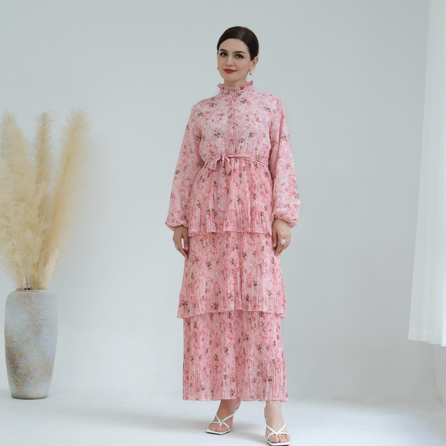 LUMAYA LUMAYA1007 Pure Beauty Printed Dress