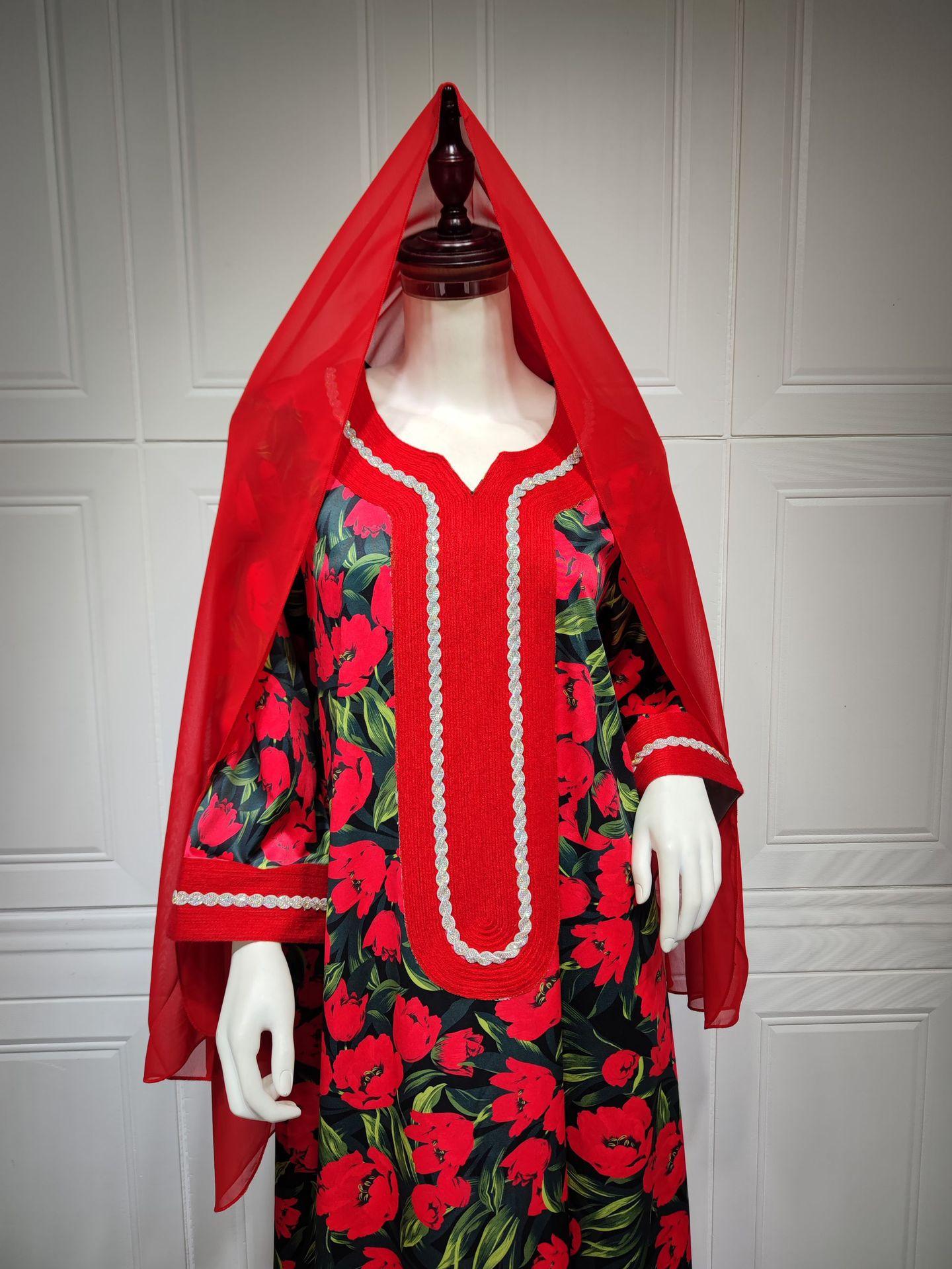 LUMAYA LUMAYA1072 Fashion New Product Hot Diamond Printed Dress