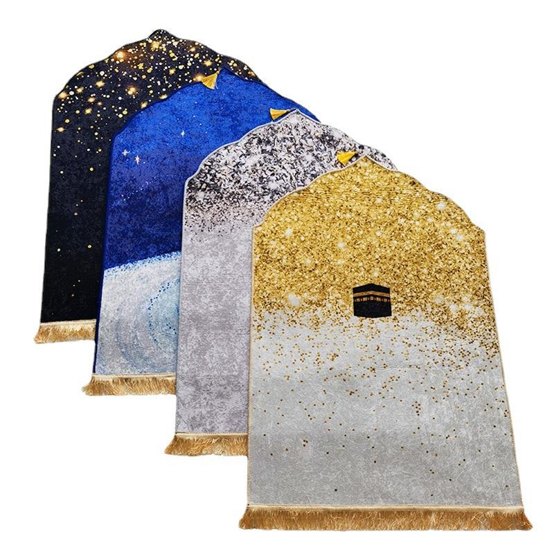 LUMAYA LM1168 Printed Prayer Rug Qibla Rug Prayer Mat
