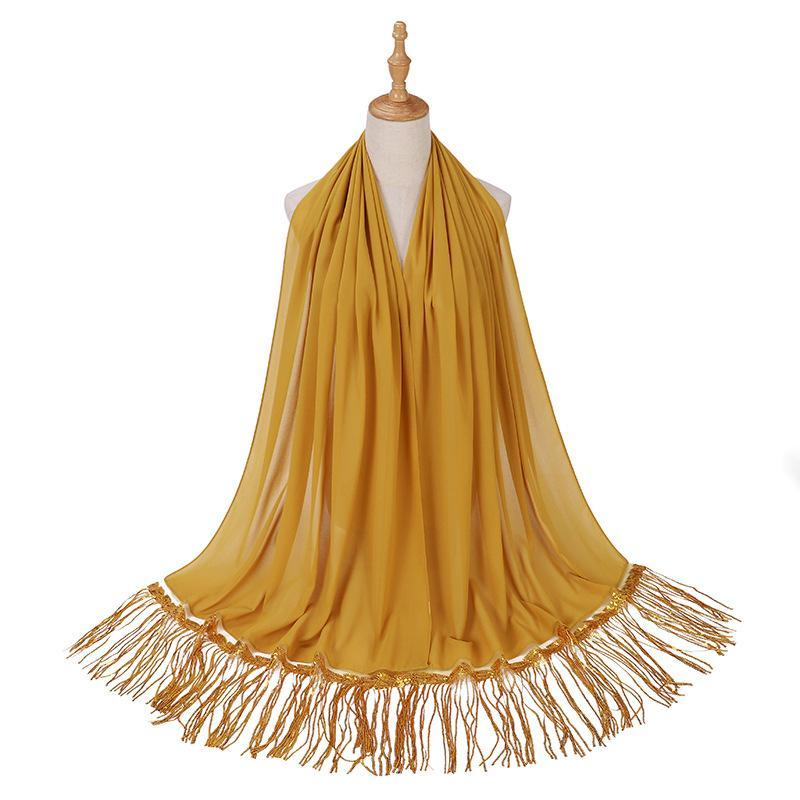 LUMAYA LM1139 Pearl Chiffon Scarf