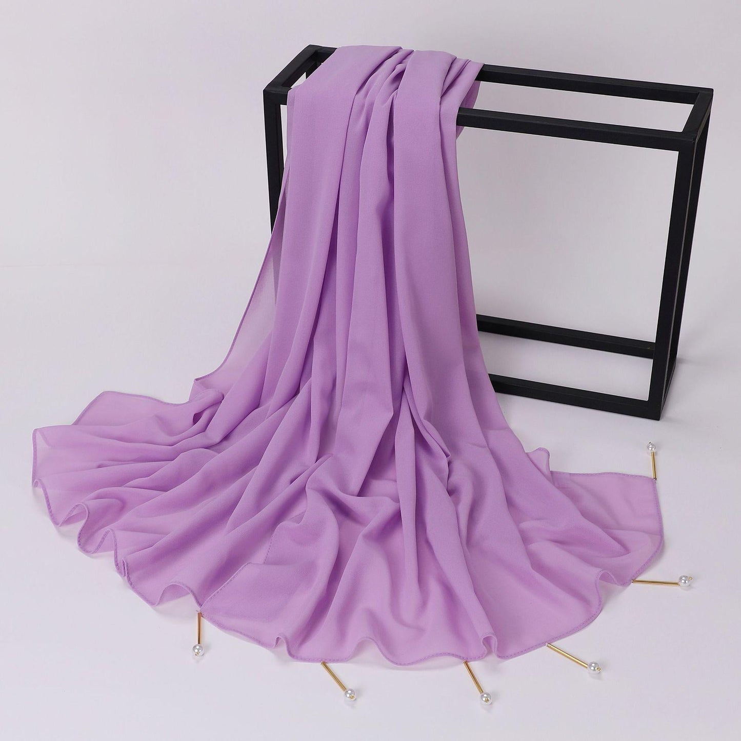 LUMAYA LM1113 Chiffon Headscarf Muslim Hijab
