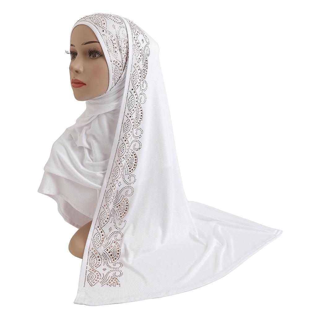 LUMAYA LM1144 Cotton Hot Gold Glass Diamond Headband