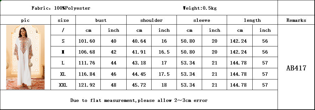 LM6652 Rope embroidery midi dress with elegant stand-up collar design