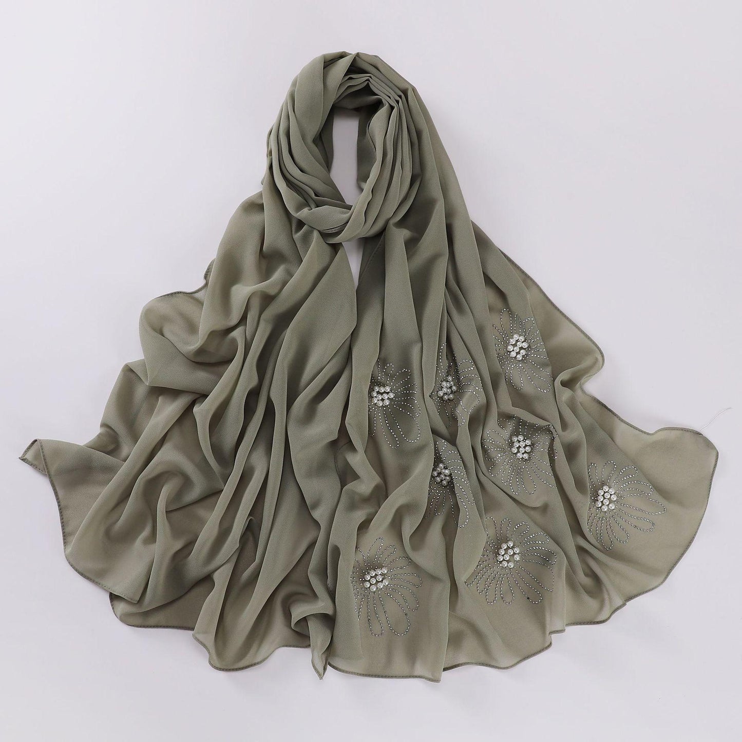 LUMAYA LM1121 New Chiffon Long Scarf Hijab