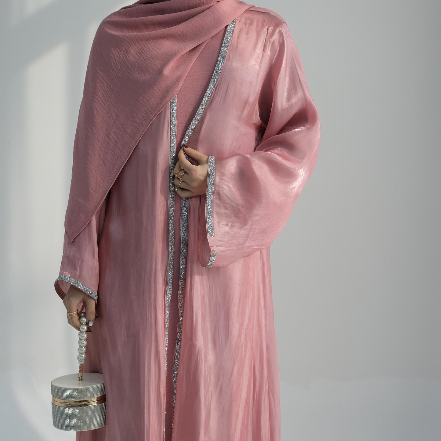 LUMAYA LM1184 2pcs Set Cardigan+Inner Dress