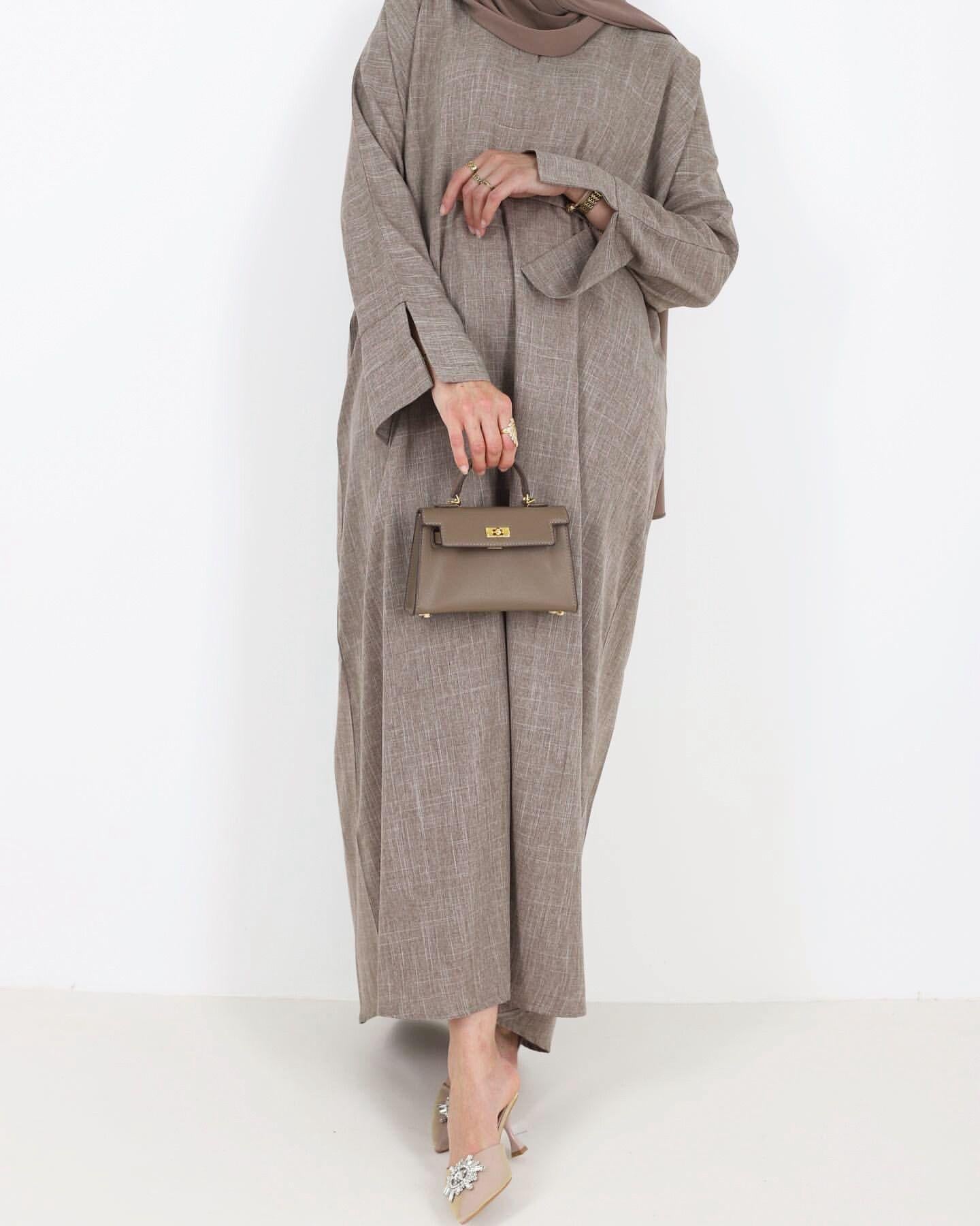 LUMAYA LUMAYA0999 Loose Large Elegant Dress Robe