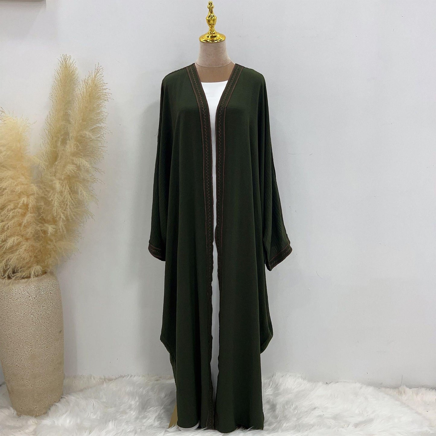 LUMAYA LUMAYA1016 Embroidered Lace Dress Robe