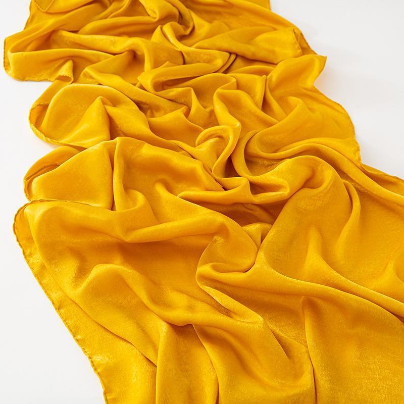 LUMAYA LUMAYA1069 Solid Color Scarf Baotou Scarf