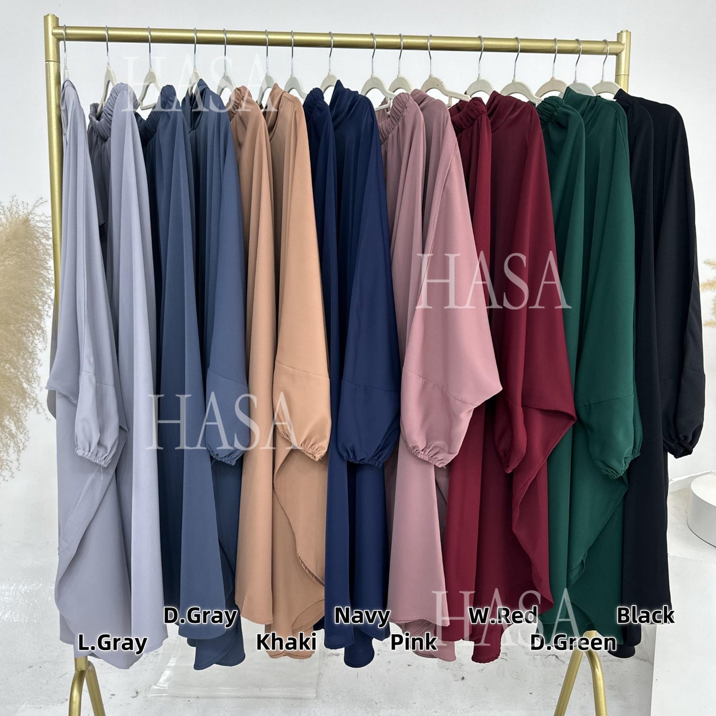 LM6583 Women's Loose Long Robe Suit