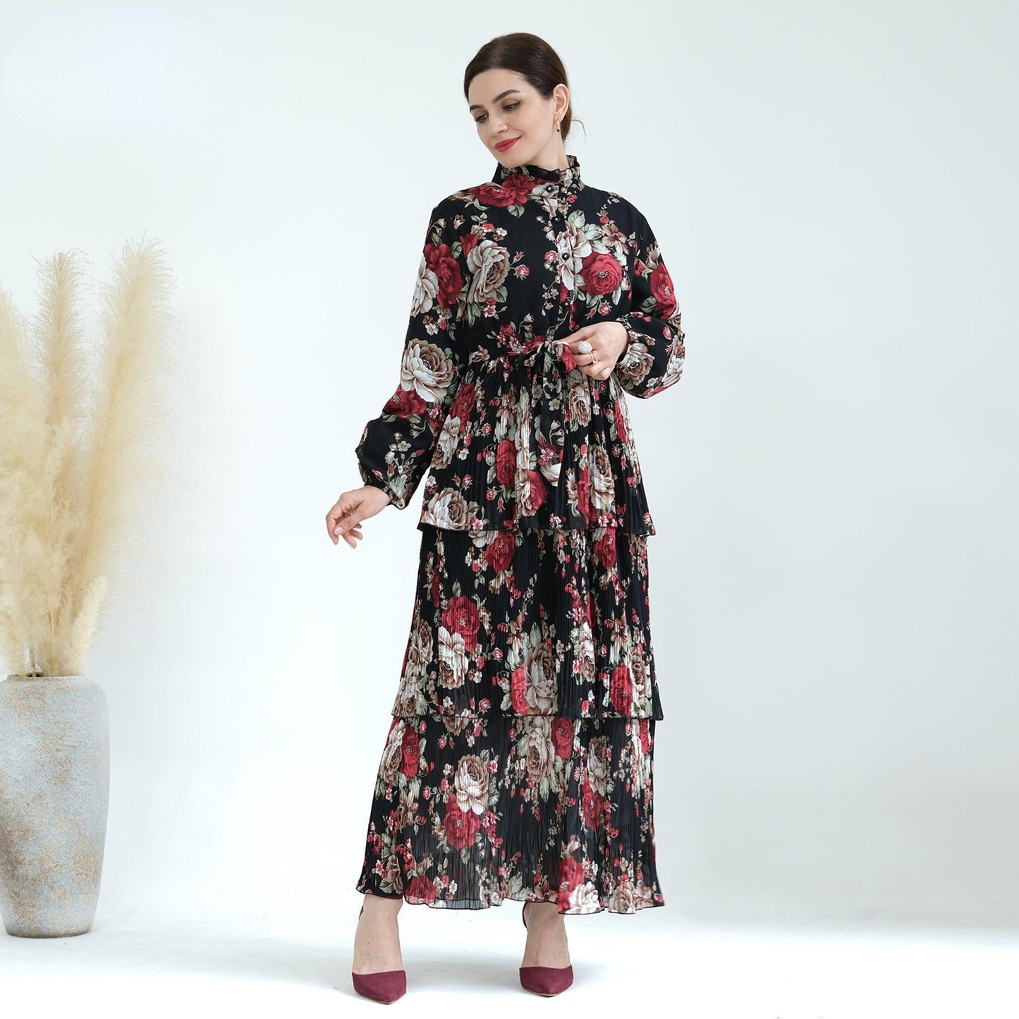 LUMAYA LUMAYA1008 Pure Beauty Printed Dress