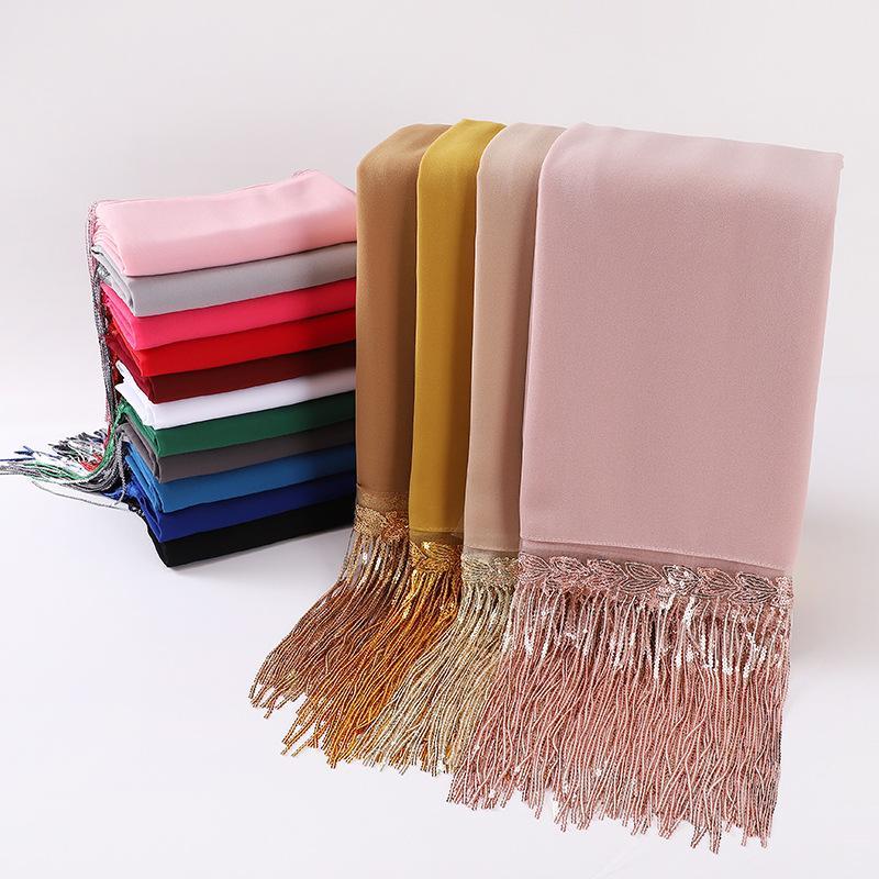 LUMAYA LM1139 Pearl Chiffon Scarf