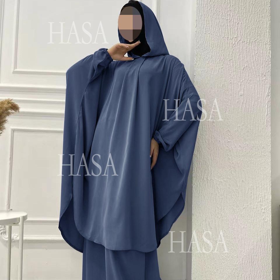 LM6583 Women's Loose Long Robe Suit