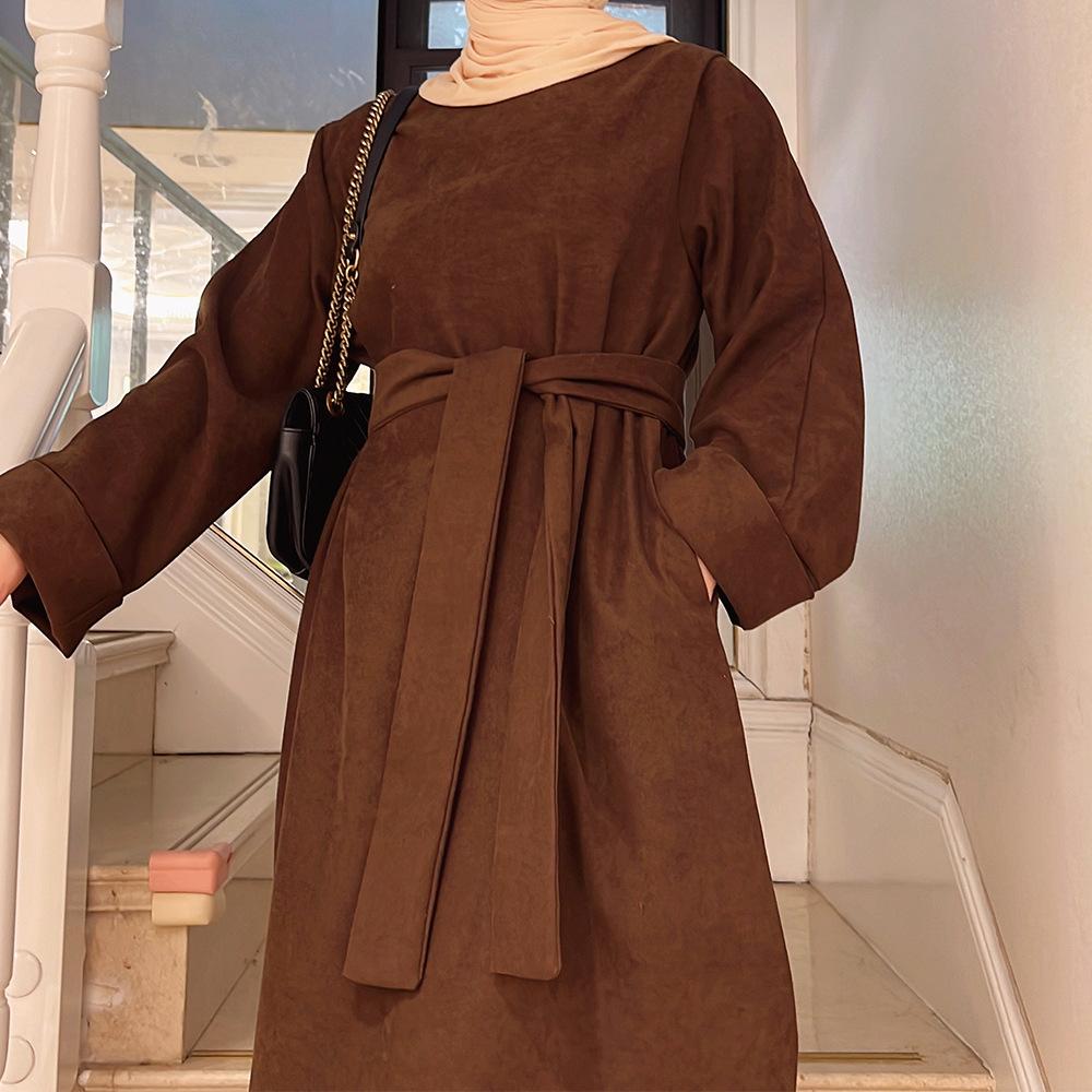LUMAYA LUMAYA1011 Solid Color Tunic Dress