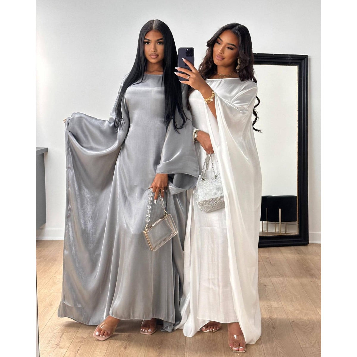 LM1348 Elegant Kaftan in Gold Cotton – 20 Vibrant Colors Available