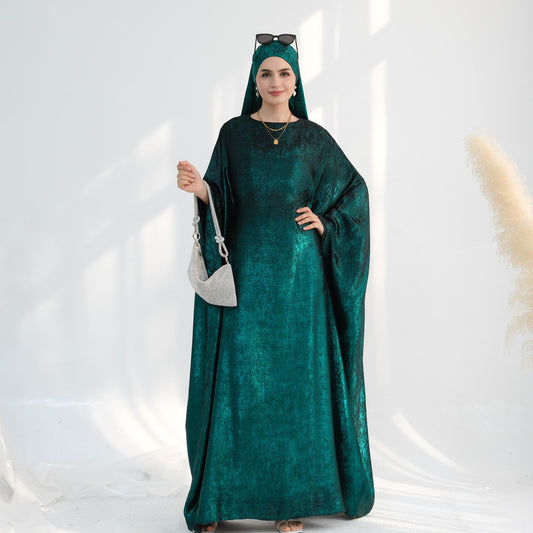 LUMAYA5878 A Glossy Dress TLUMAYAt Combines Softness and Fluidity