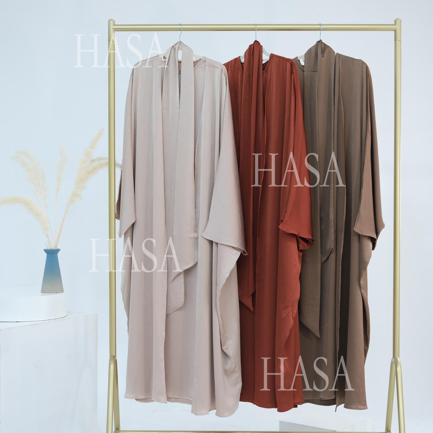 LM6575 Elegant Two-piece Cardigan Robe Set
