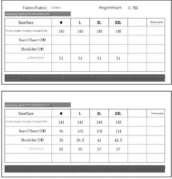 Size Guide