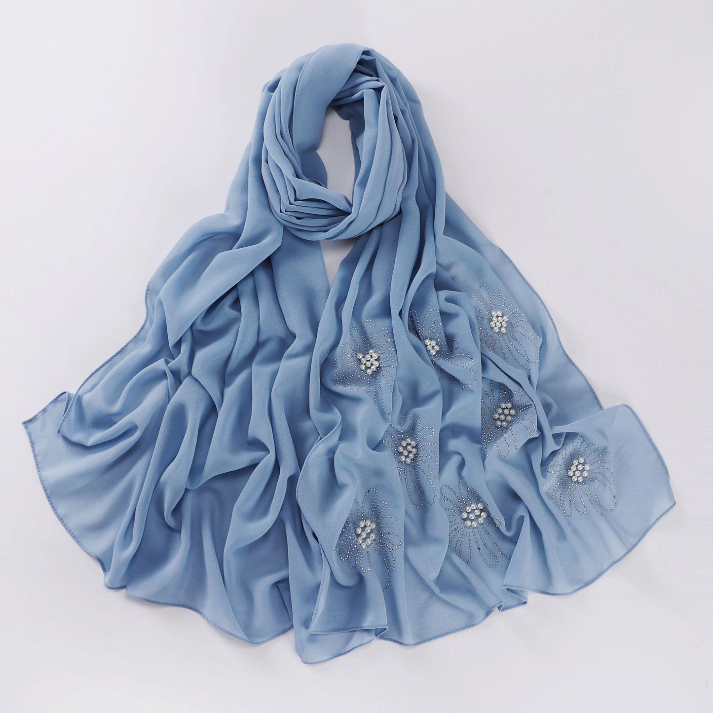 LUMAYA LM1121 New Chiffon Long Scarf Hijab