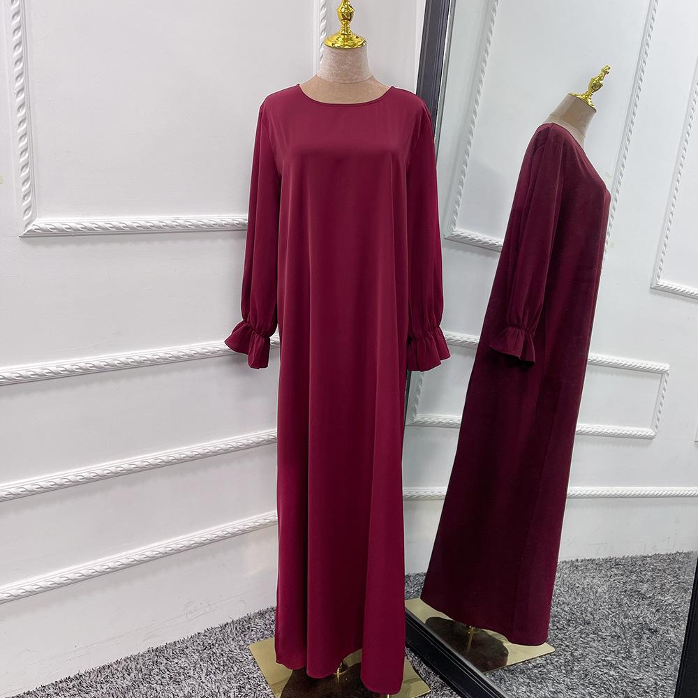 LUMAYA LUMAYA1082 Solid Color Elegant Two-piece Suit