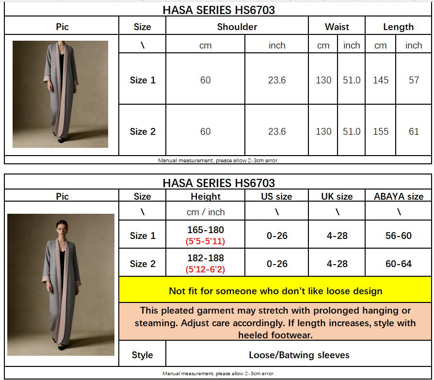 LUMAYA6703 Modern Minimalism Textured Grey Abaya with Pink Accents