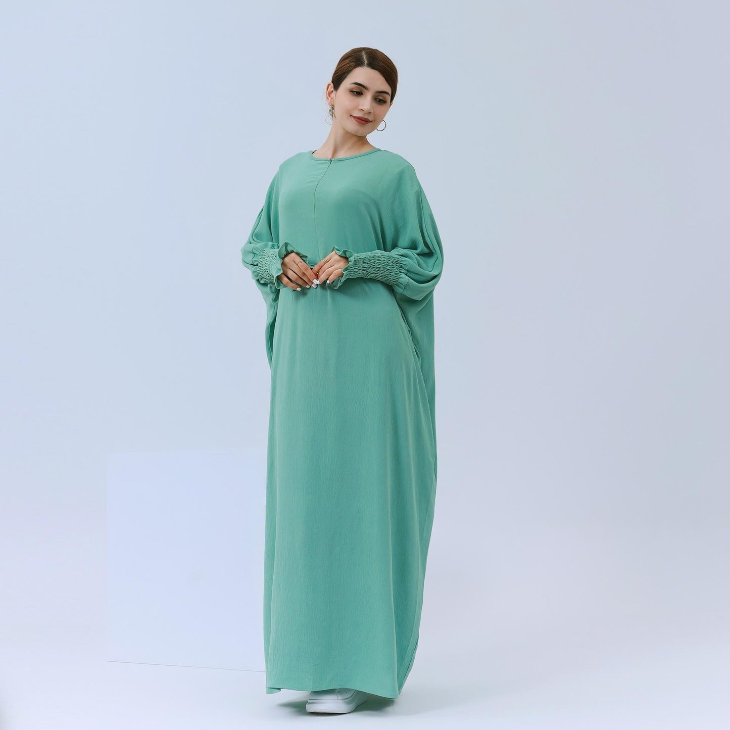LUMAYA LUMAYA1003 Solid Bat Dress