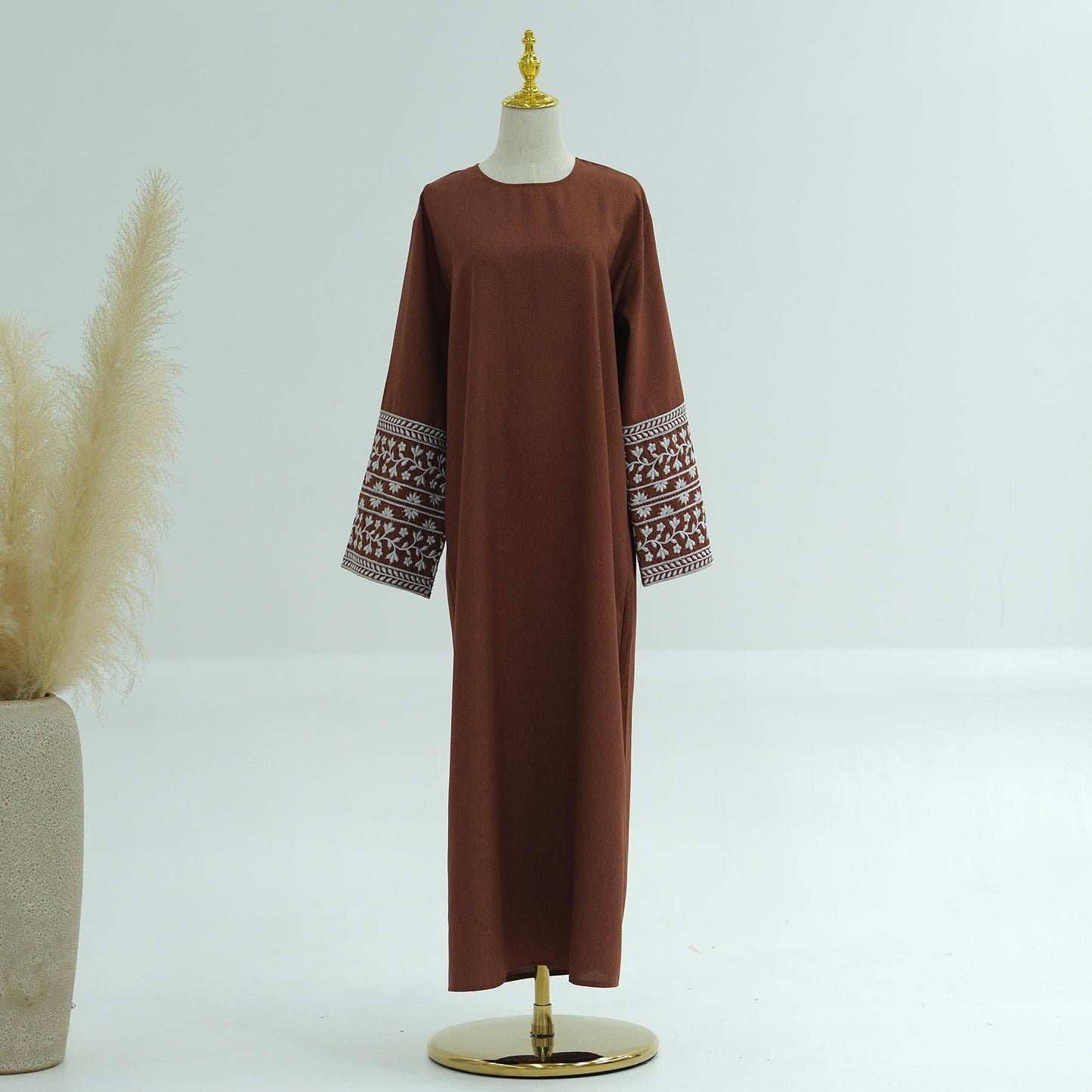 LUMAYA LM1172 Embroidered Elegant Dress Robe