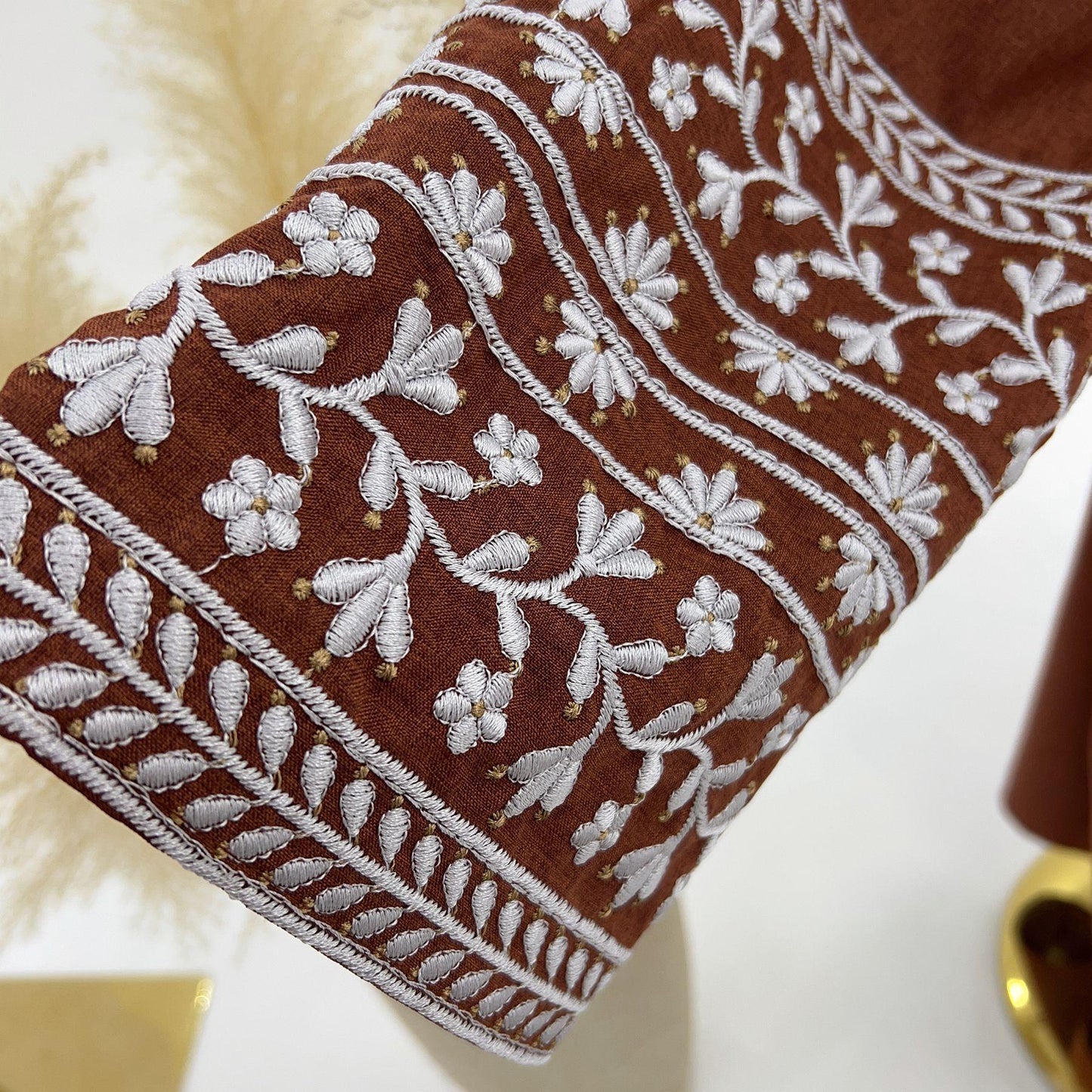 LUMAYA LM1172 Embroidered Elegant Dress Robe