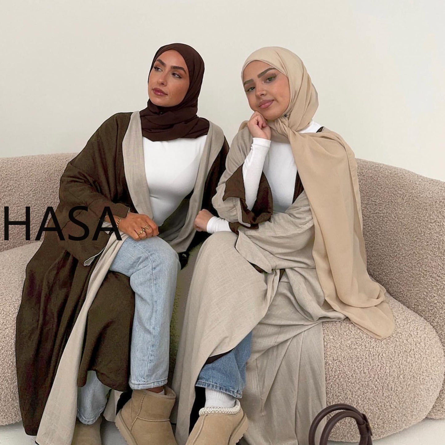 LMSA LM4827 Reversible and versatile elegant robe