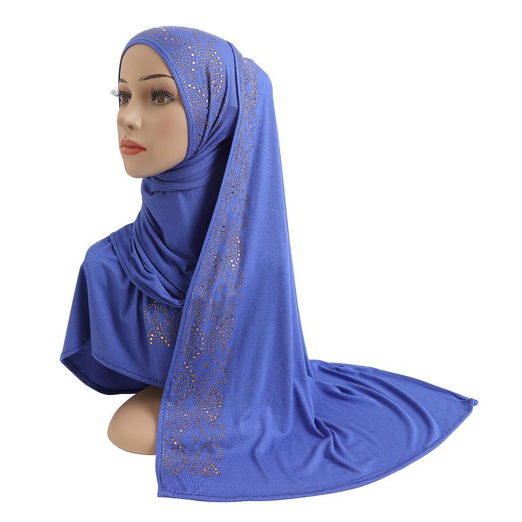 LUMAYA LM1144 Cotton Hot Gold Glass Diamond Headband