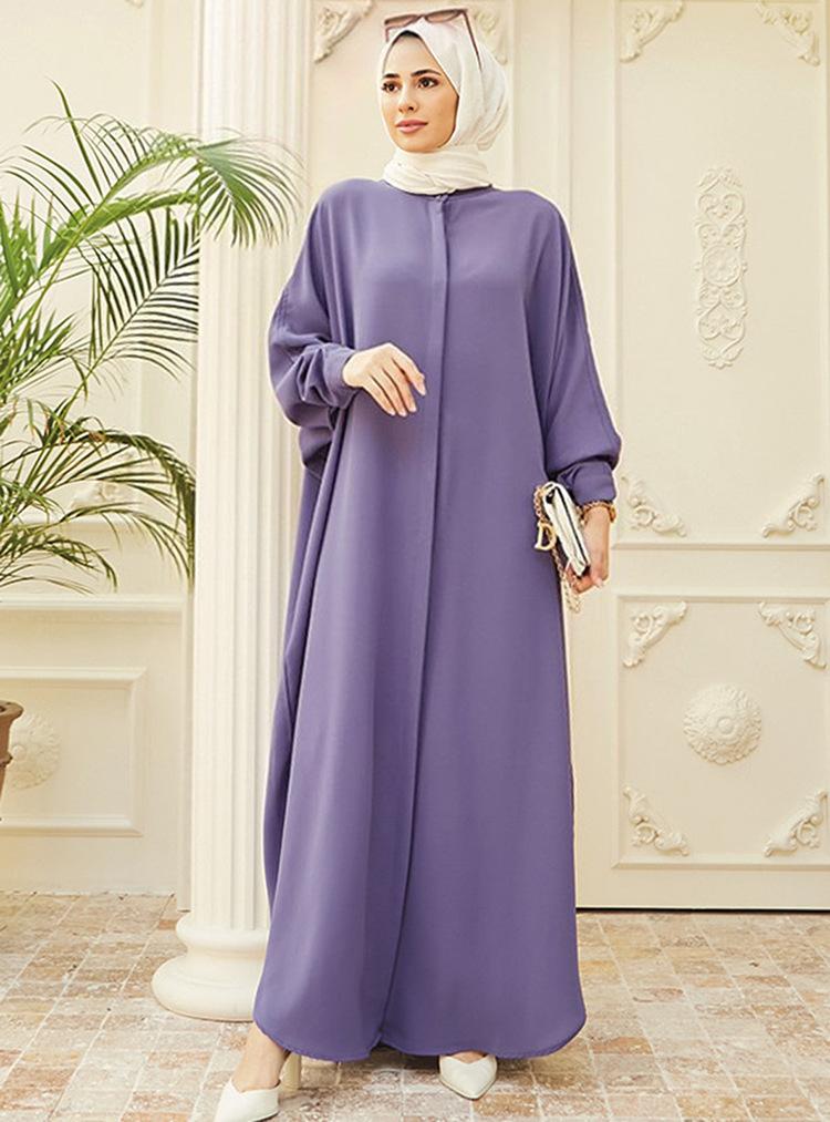 LUMAYA LUMAYA0519 Bat Sleeves Long Robe