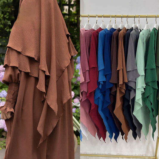 LUMAYA LUMAYA1004 2pcs Set  Abaya+Hijab