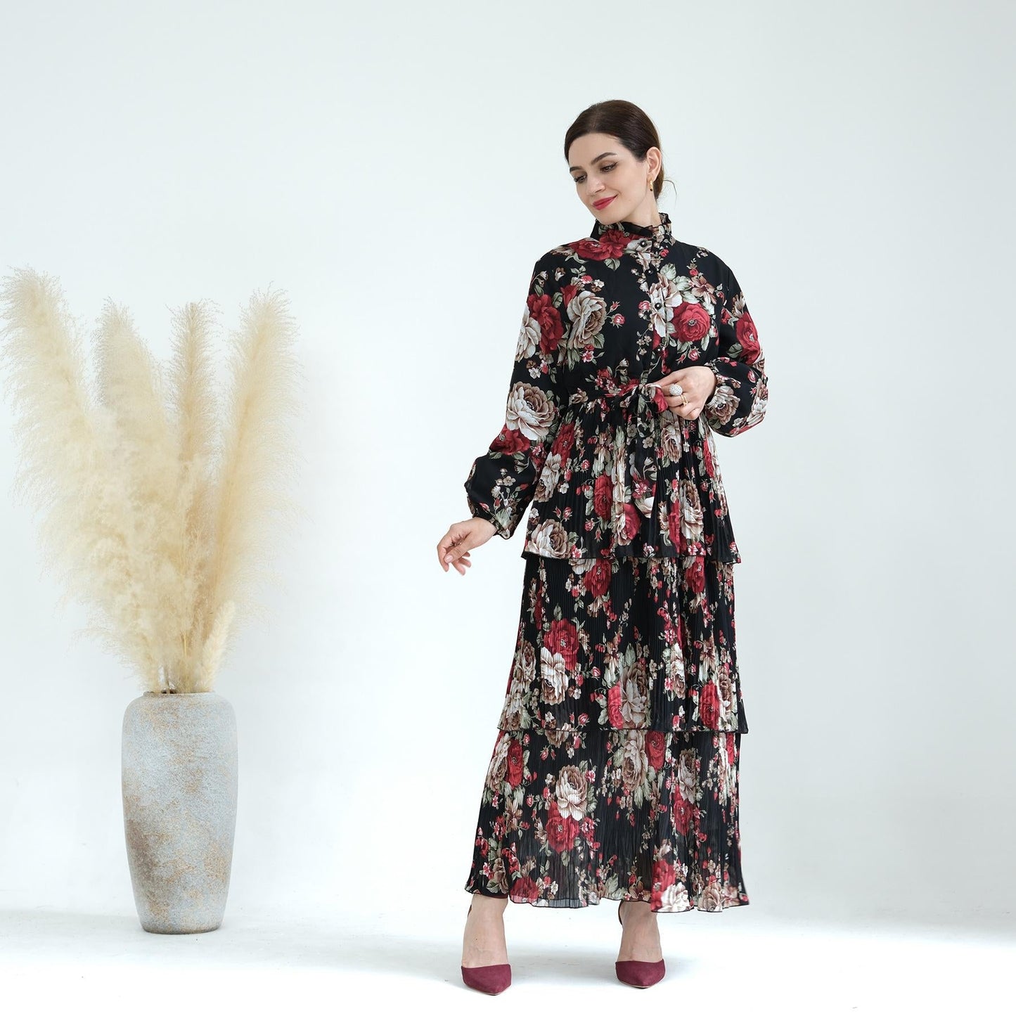 LUMAYA LUMAYA1008 Pure Beauty Printed Dress