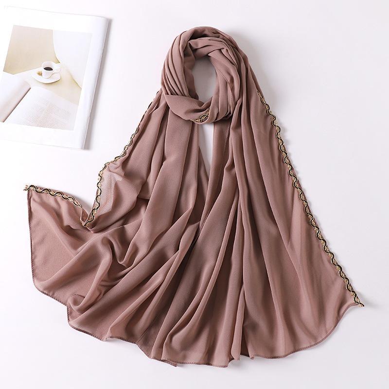 LUMAYA LM1131 Pearl Chiffon Lace CLMin Headband